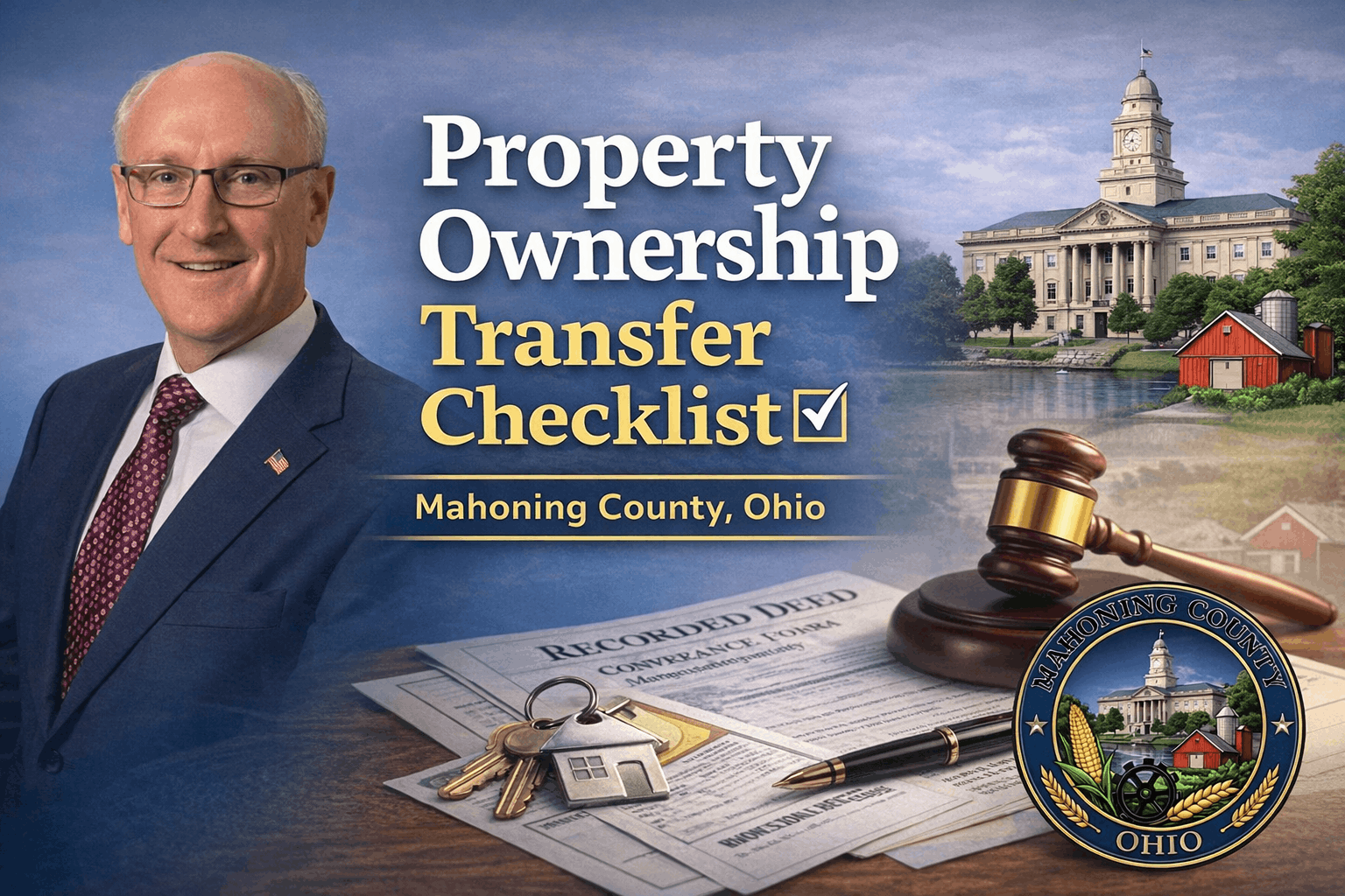 How to Transfer Property Ownership in Mahoning County, OH