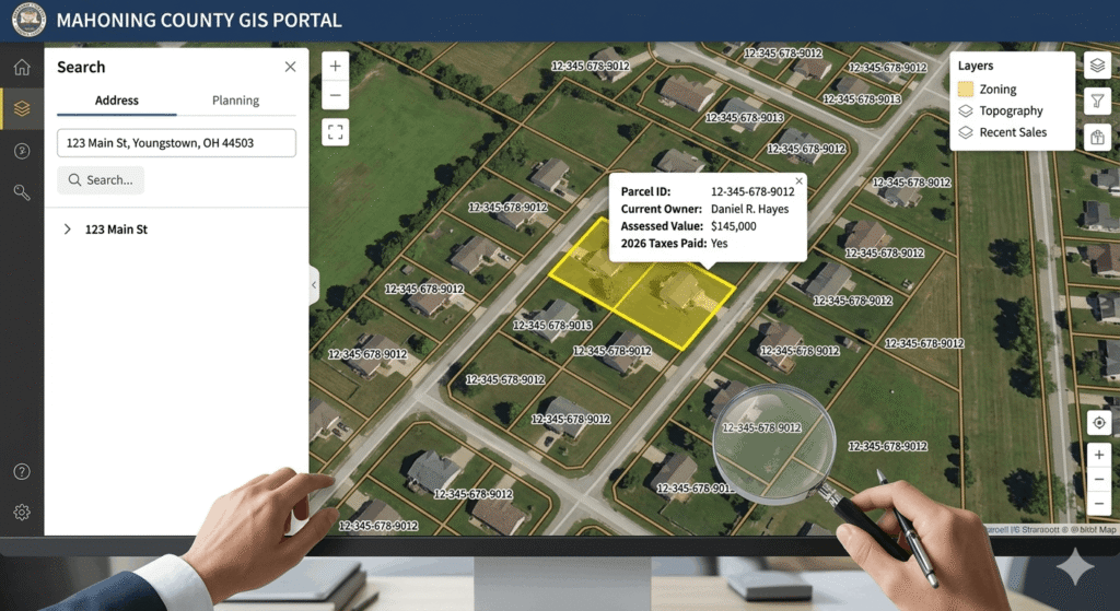 Interactive Mahoning County GIS Property Search Map 2026