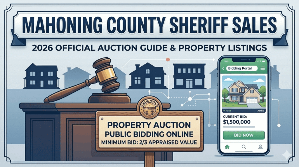 Mahoning County Sheriff Sales property auction guide 2026 featured image.