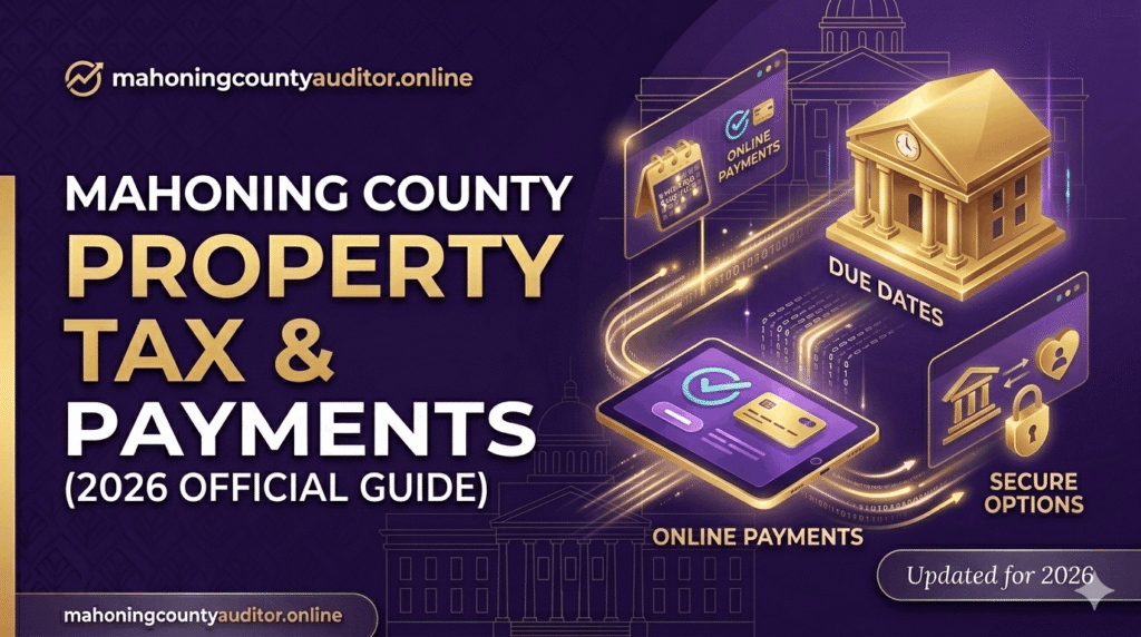 Mahoning County Property Tax and Payments official 2026 featured guide image
