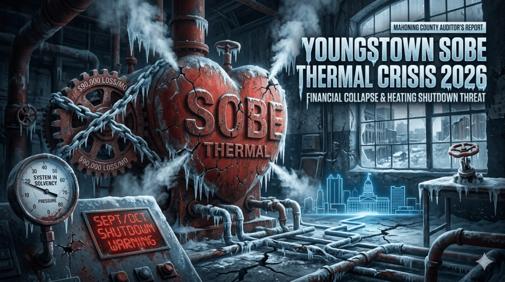 Youngstown SOBE Thermal Crisis 2026 heating facility breakdown under freezing conditions